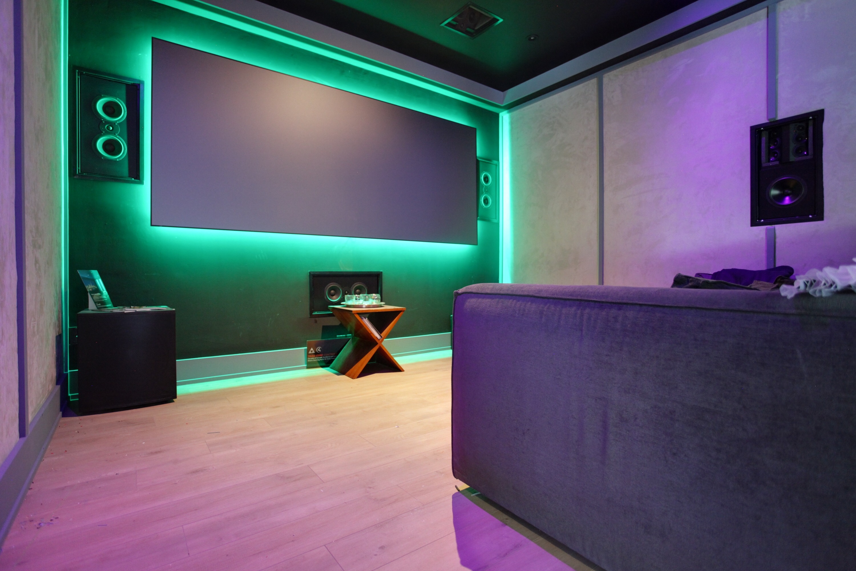 Smart Home Lighting for Enterntainment Room